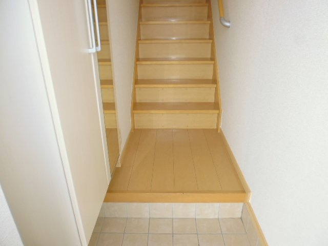 イーストリッチＢの玄関