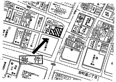 【地図】 | 元町近くの店舗物件