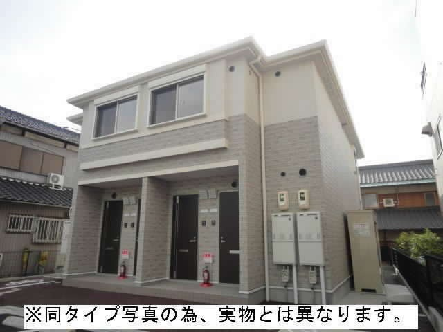倉敷市中庄のアパートの外観