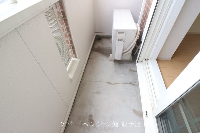 ヴィア　レーベンのバルコニー