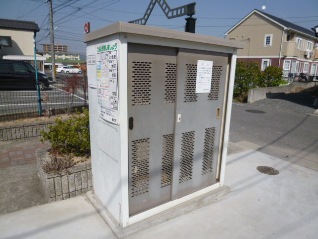 総社市駅南２丁目のアパートのその他共用部分|敷地内ゴミST