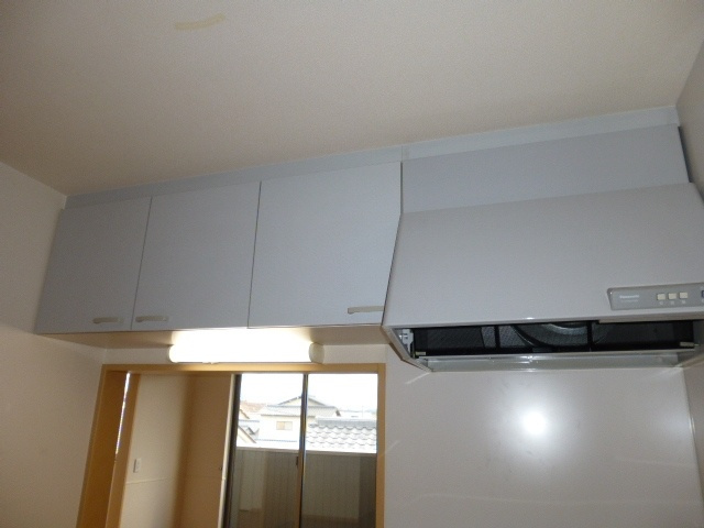 ＡＳ水江のキッチン|キッチン上収納