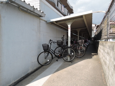 【その他共用部分】 | プランドール山本 | ☆屋根付き駐輪場☆
