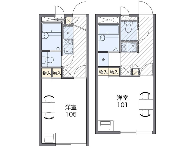 【間取り】 | サンビームＤ