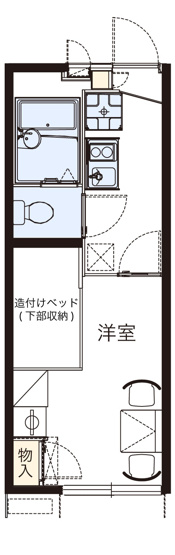 【間取り】 | コーポ柴又