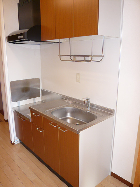 ディアコートのキッチン|キッチン上部収納あり【ディアコート】