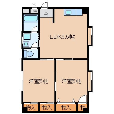 【間取り】 | G-CLEF扇町