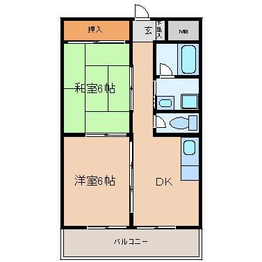 【間取り】 | ロイヤルハイツ