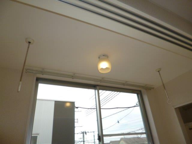 倉敷市酒津のタウンの設備|室内物干し