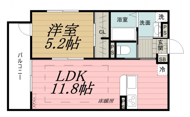 リブリ・シャルマンの間取り