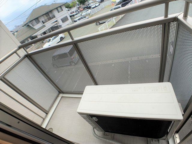 パセオ本宮のバルコニー