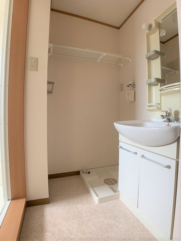 パセオ本宮の洗面所