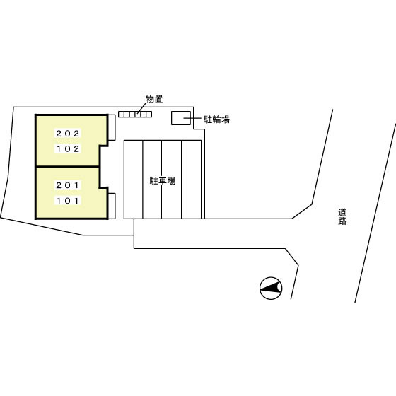 セジュール善の区画図