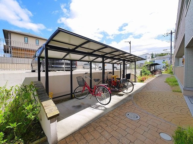 ガーデンヒルのその他共用部分|駐輪場です