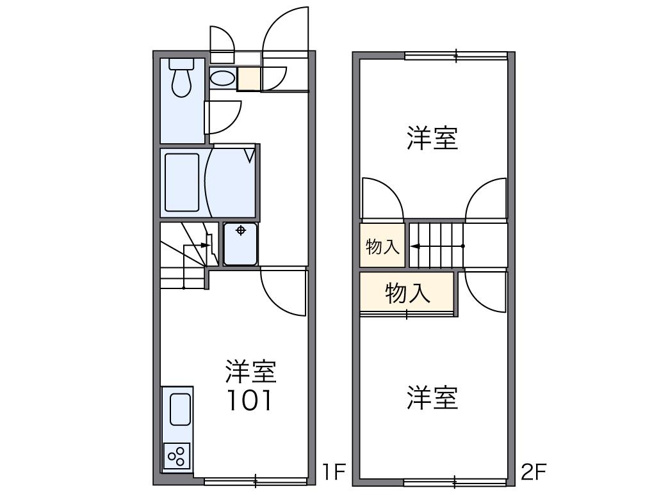 【間取り】 | パストラルA