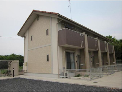 【外観】 | メゾネット佐倉　B | 閑静な住宅街