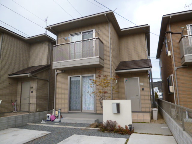倉敷市中庄の一戸建ての外観