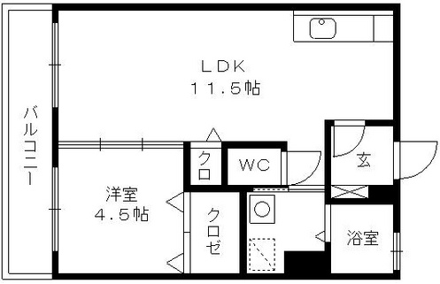 組坂№9の間取り