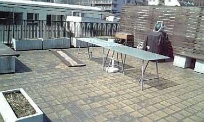 【その他共用部分】 | フジパークシャルム松濤 | 屋上バーベキュースペース