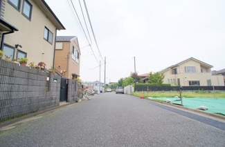 【前面道路含む現地写真】 | 世田谷区桜丘5丁目売地5280万円全面道路