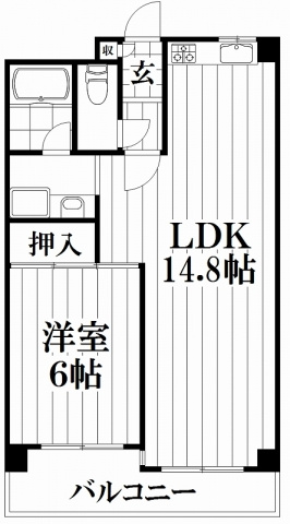 【間取り】 | リビングアメニティK＆T