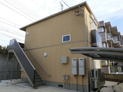 【外観】 | ＡＳＡガーデン | ＡＳＡガーデン　軽量鉄骨造２階建