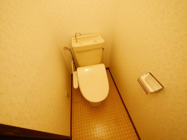 パディーフィールド21のトイレ|ゆったりとした空間のトイレです