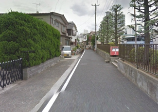 【前面道路含む現地写真】 | 世田谷区砧1丁目新築一戸建て5680万円西側前面道路