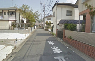 【前面道路含む現地写真】 | 世田谷区砧1丁目新築一戸建て5680万円東側前面道路