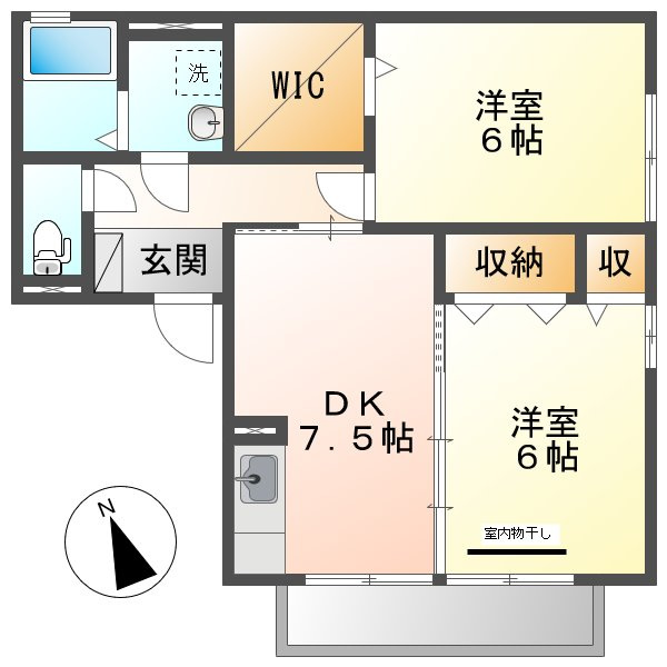 ミルキーウェイの間取り