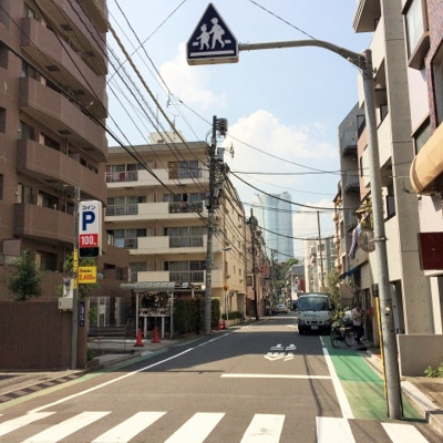 【周辺】 | ルピナス麻布シティフォルム | 前面道路