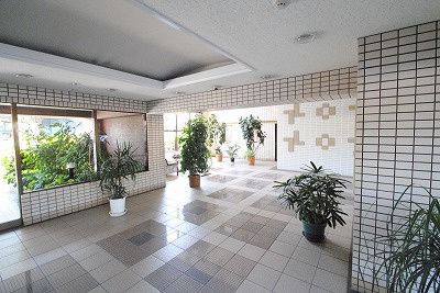 ライオンズマンションマキシム櫛原のロビー