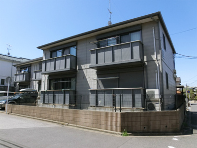 【外観】 | メゾンアルカディア | メゾンアルカディア　軽量鉄骨造2階建