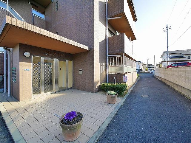 ソレアードＭのエントランス