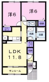 【間取り】 | クレイドル | 使い勝手を重視した間取り