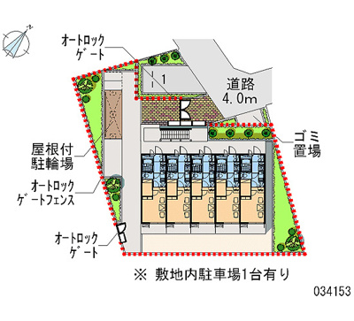 【区画図】 | グリーンハイツ１号