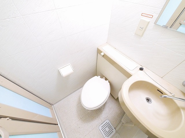 シティパレスあやめ池Ｐ８のトイレ|トイレです
