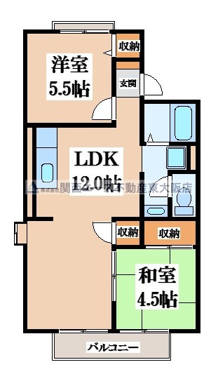 【間取り】 | クレスト・シティー・ビュー｜３ＤＫ→２ＬＤＫに大改装！│