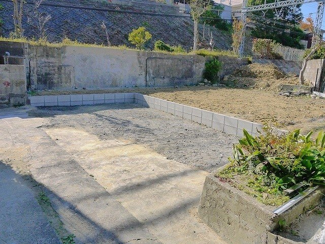 赤田町一戸建の駐車場