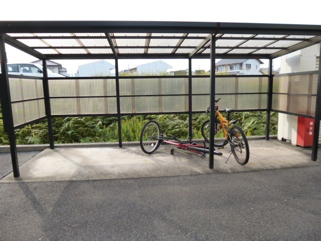 倉敷市有城のアパートのその他共用部分|自転車置き場