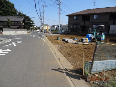 【前面道路含む現地写真】 | さいたま市緑区大間木/新築分譲住宅全3棟