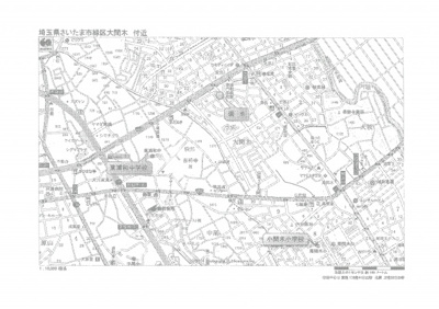 【地図】 | さいたま市緑区大間木/新築分譲住宅全3棟 | 全体現地案内図