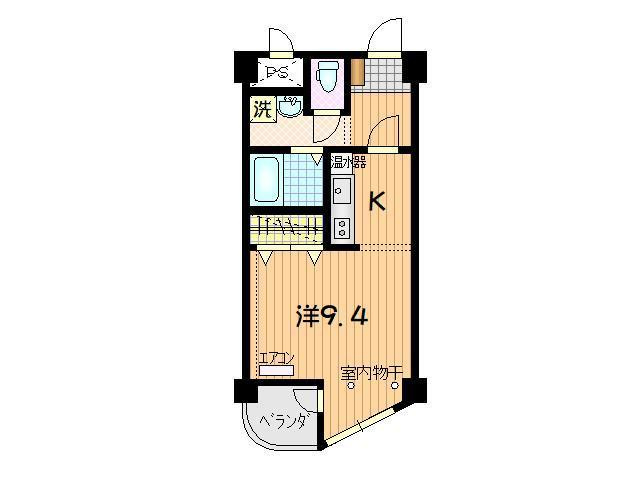 エコクリエイト駅西の間取り