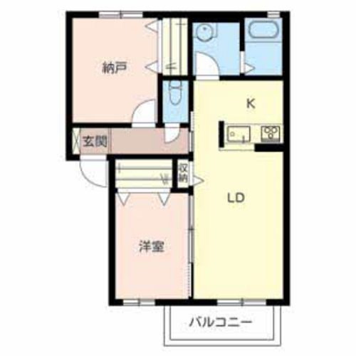 シャーメゾン神市の間取り