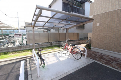 【その他共用部分】 | ミュリール | ★屋根付き駐輪場★