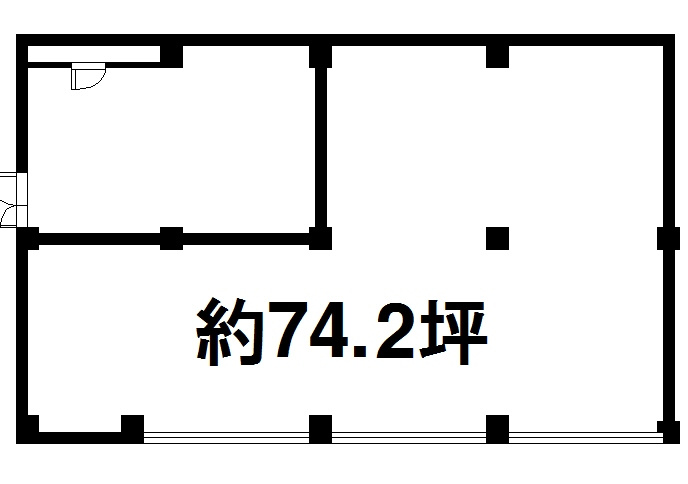 杉田店舗ビルの間取り