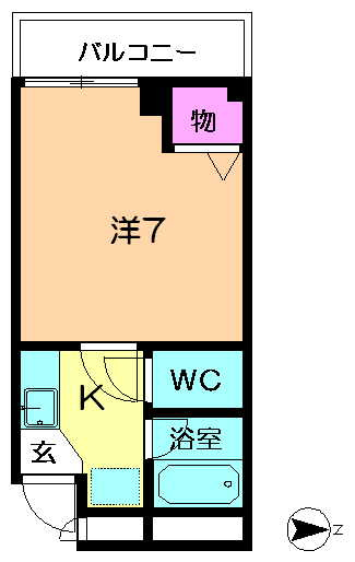 【間取り】 | アイリスハイツ5号館