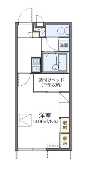 【間取り】 | フローラＭＫ