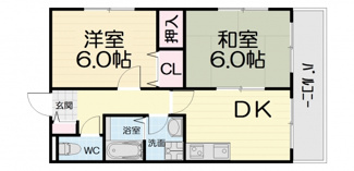 【間取り】 | ラ・メゾン坂口