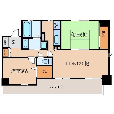 【間取り】 | ウェルホームズ中之島北